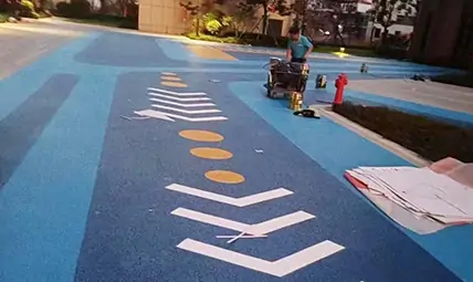 Guangzhou Poly Permeable Concrete Ground Project